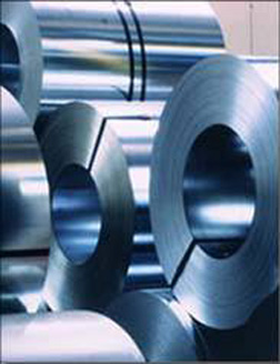 coils of continuous galvanized sheet metal