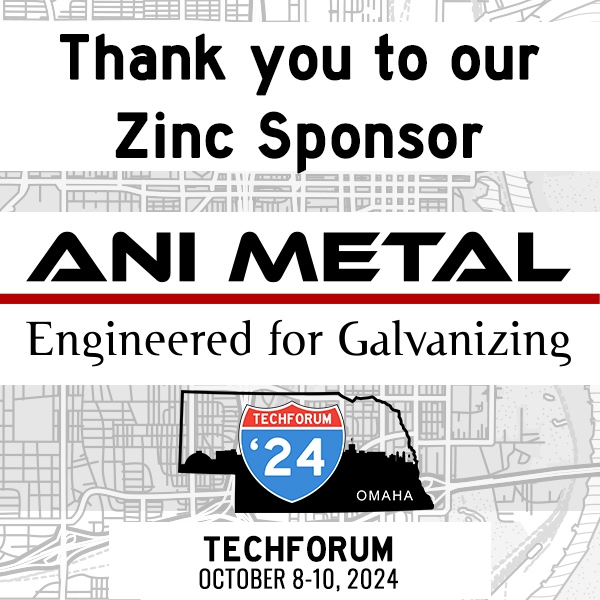 Zinc Sponsor TechForum 2024 - Ani Metal