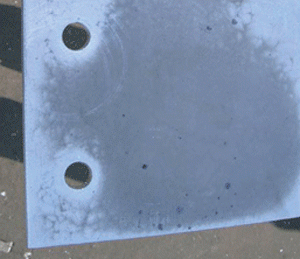 Grey Coating Due to Temperature Differences