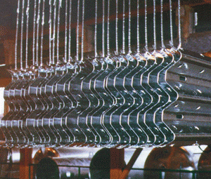 Material handling of galvanized steel.