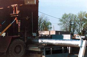 Weighing Galvanized steel