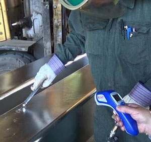 Touch up and repair with zinc rich solders