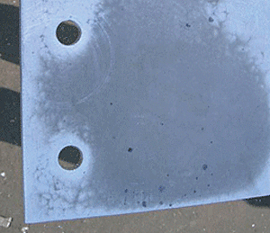Grey Coating Due to Temperature Differences