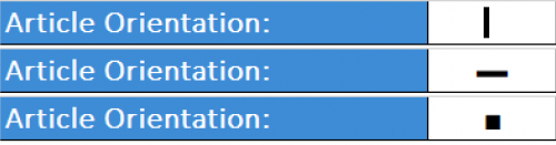 Figure Article Orientation