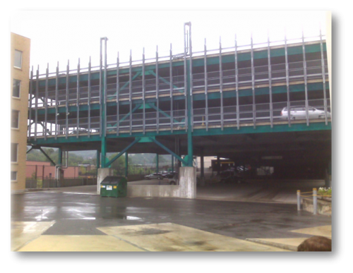Parking Lot With Brugal Color