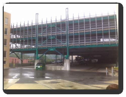Parking Lot With Brugal Color
