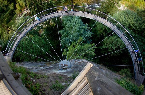 Cliffwalk at the Capilano Suspension Bridge