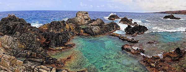 Aruba Natural Pool to size