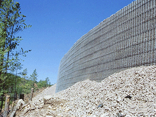 MSE Wire Walls, Wire Mesh Retaining Walls