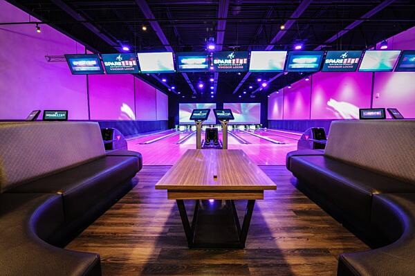 Luxury bowling lanes