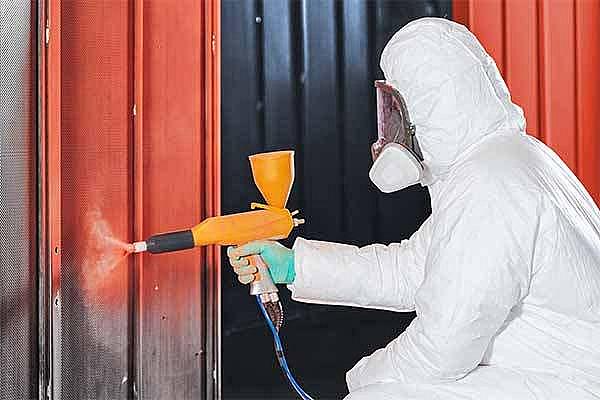 Powder coating application 600w