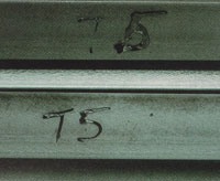 Surface contaminants on the surface of the steel