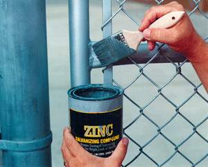 Caption Zinc Rich Paint